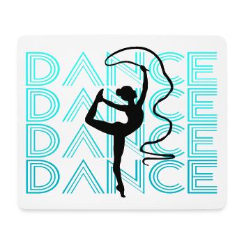Dance - Mousepad (Querformat) - Weiß - Vorne