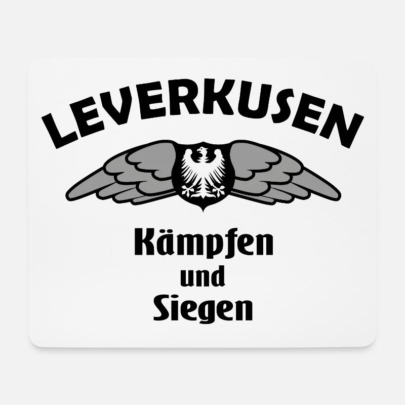 Leverkusen - Mousepad (Querformat) - Weiß