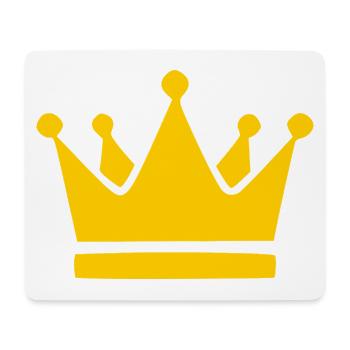 Crown Birthday Gift - Mouse Pad (horizontal) - white - Front
