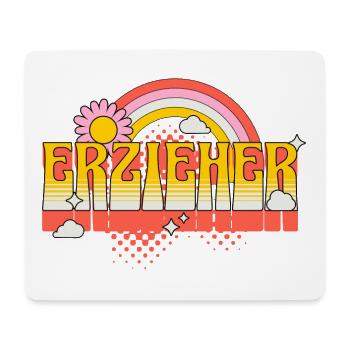 Erzieher Kindergarten Kita Beruf Kindergärtner - Mousepad (Querformat) - Weiß - Vorne