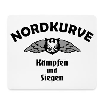 Ultras aus der Nordkurve - Mousepad (Querformat) - Weiß - Vorne