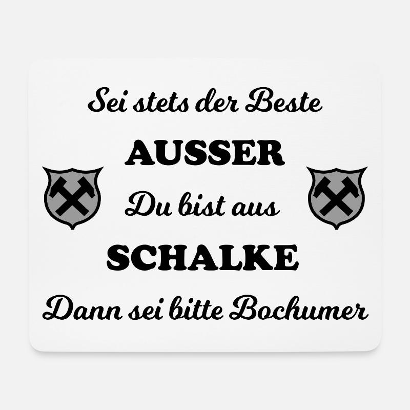 Daheim im Ruhrpott - Mousepad (Querformat) - Weiß