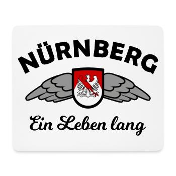 At home in Franconia - Mouse Pad (horizontal) - white - Front