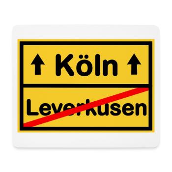 Nummer eins Köln - Mousepad (Querformat) - Weiß - Vorne