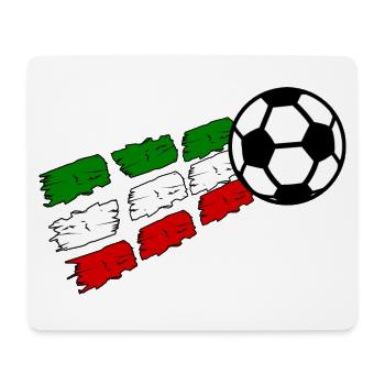 Fußball Macht Italien - Mousepad (Querformat) - Weiß - Vorne