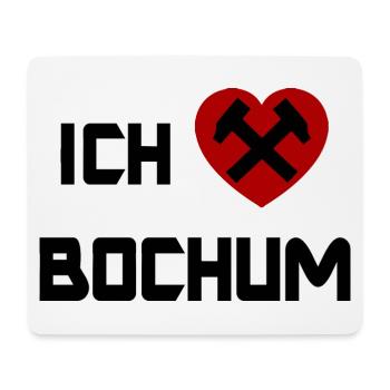 Die Bochum Fans - Mousepad (Querformat) - Weiß - Vorne