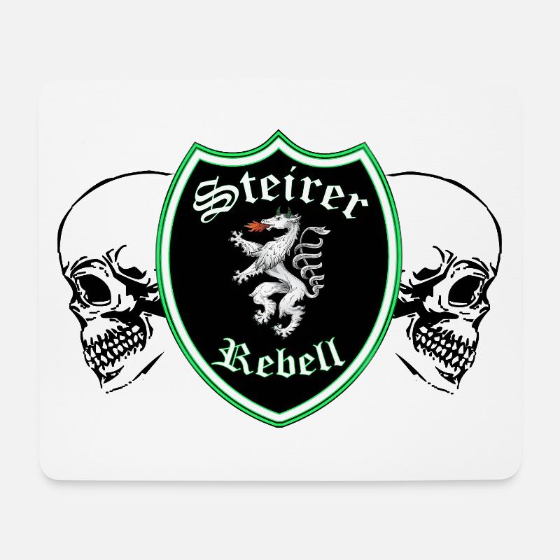 Steiermark - Mousepad (Querformat) - Weiß