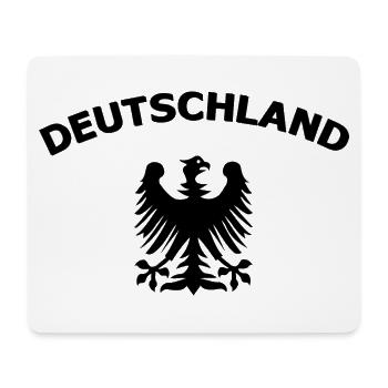 Fan von Deutschland - Mousepad (Querformat) - Weiß - Vorne