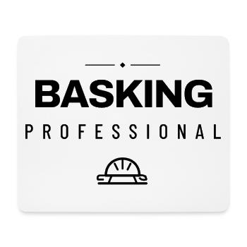 Schildkroete - Basking Professional - Reptilien - Mousepad (Querformat) - Weiß - Vorne
