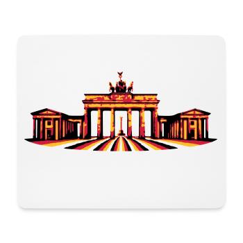 Brandenburger Tor (Berlin / Deutschland) - Mousepad (Querformat) - Weiß - Vorne