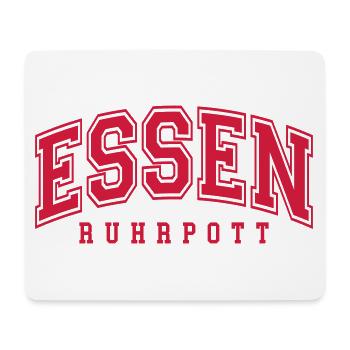 Essen - Mousepad (Querformat) - Weiß - Vorne