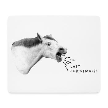 Last Christmas?! - Mouse Pad (horizontal) - white - Front