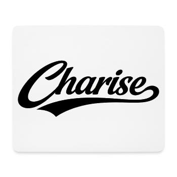 Charise name first last family gifts  - Mouse Pad (horizontal) - white - Front