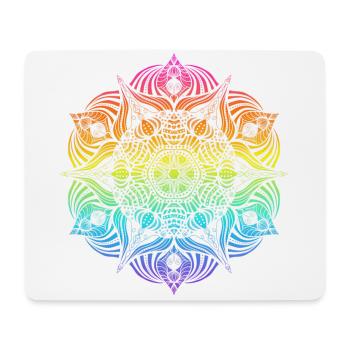 Mandala - Mouse Pad (horizontal) - white - Front