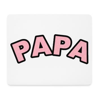Dad Hearts Print - Mouse Pad (horizontal) - white - Front