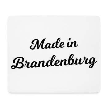 Aus Brandenburg - Mousepad (Querformat) - Weiß - Vorne