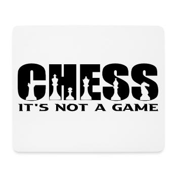 Chess  - Mousepad (Querformat) - Weiß - Vorne