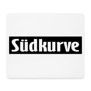Aimer le Südkurve - Tapis de souris (format paysage) - blanc - Devant