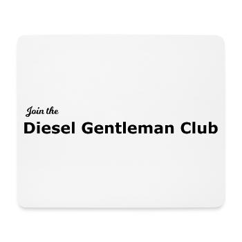 Der Diesel Fan Club - Mousepad (Querformat) - Weiß - Vorne