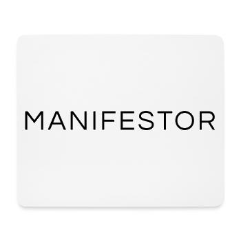Manifestor - Mouse Pad (horizontal) - white - Front
