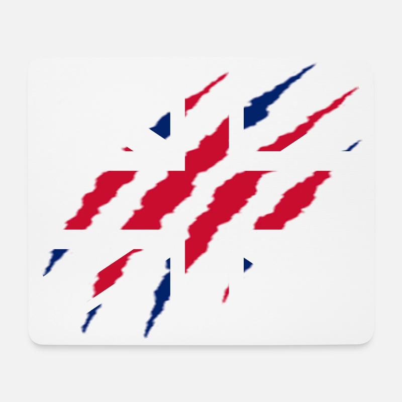 BRITISCHE KLAUE - Mousepad (Querformat) - Weiß