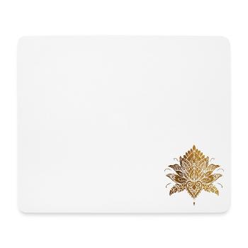 Beau mandala, hindouisme, bouddhisme, yoga - Tapis de souris (format paysage) - blanc - Devant