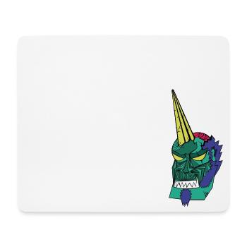 Zomblicorne - Tapis de souris (format paysage) - blanc - Devant