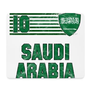 Saudi Arabia Football Team - Mouse Pad (horizontal) - white - Front