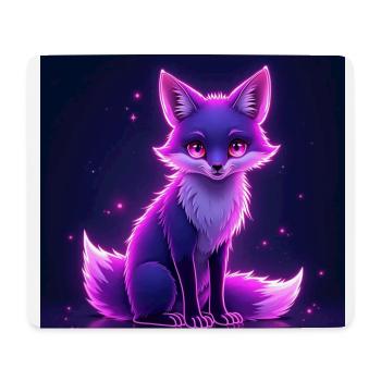 Cottagecore Fuchs - Mousepad (Querformat) - Weiß - Vorne