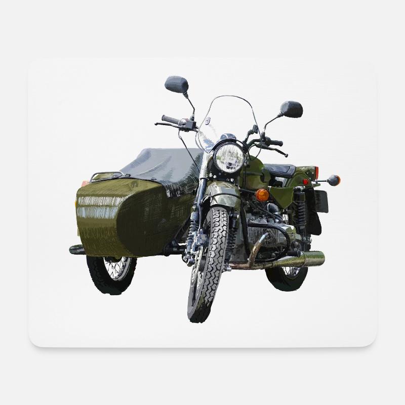 Ural - Mousepad (Querformat) - Weiß
