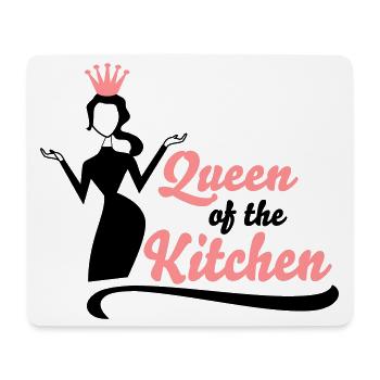 kochen - Mousepad (Querformat) - Weiß - Vorne