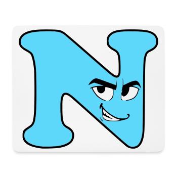 N - Mouse Pad (horizontal) - white - Front