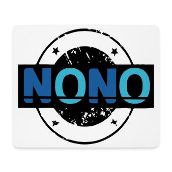 Nono - Mousepad (Querformat) - Weiß - Vorne