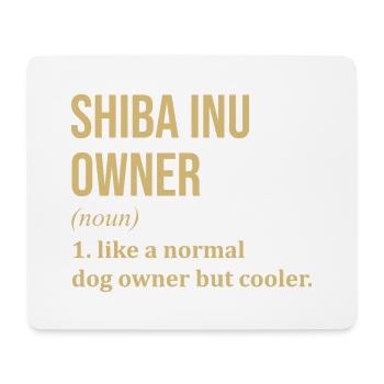 Shiba Inu - Mouse Pad (horizontal) - white - Front