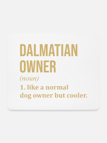 Dalmatiner, Dalmatiner, Dalmatiner, - Mousepad (Querformat) - Weiß