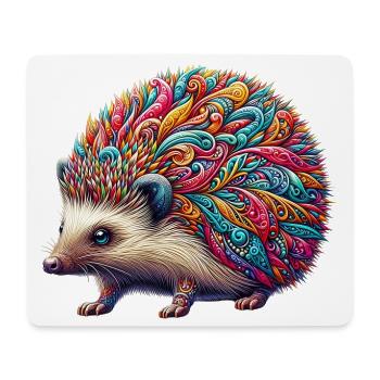 Hedgehog - Mouse Pad (horizontal) - white - Front
