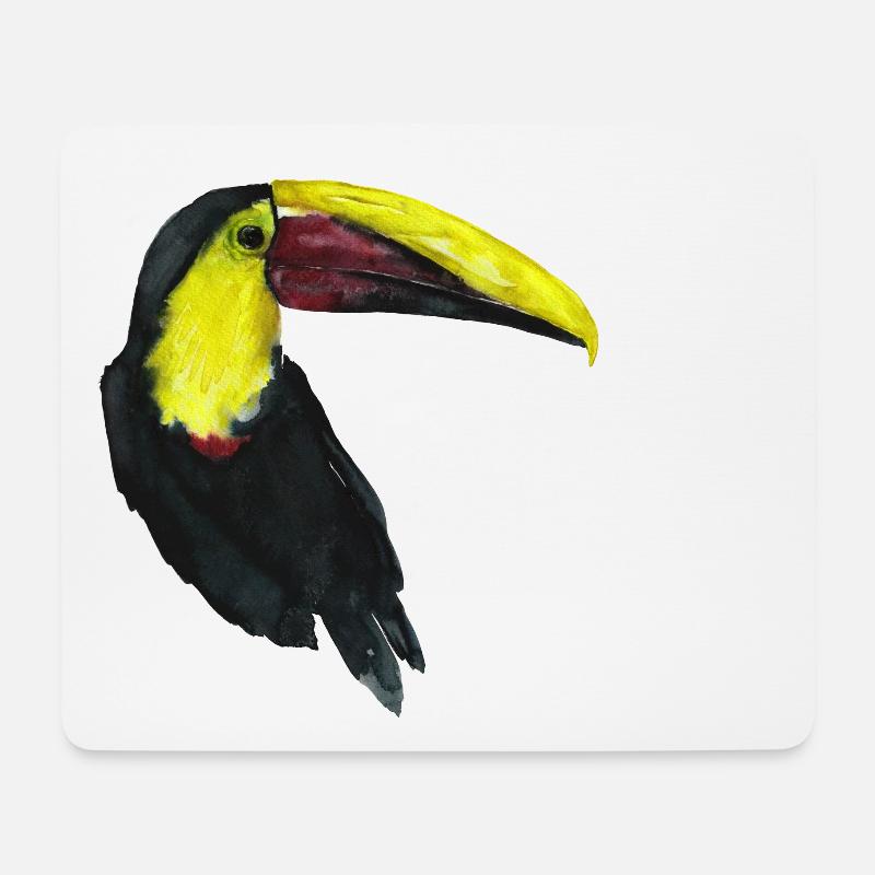 Toucan - Mouse Pad (horizontal) - white