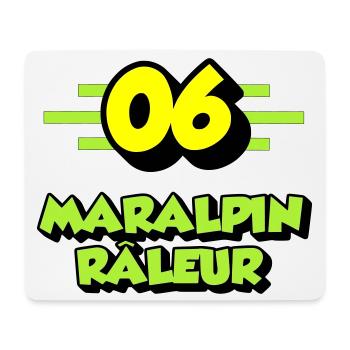 Maralpin beschwert sich - Mousepad (Querformat) - Weiß - Vorne