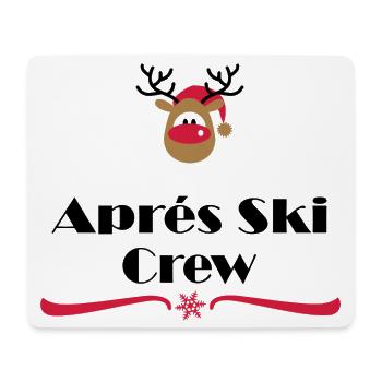 Apres Ski Crew - Mousepad (Querformat) - Weiß - Vorne