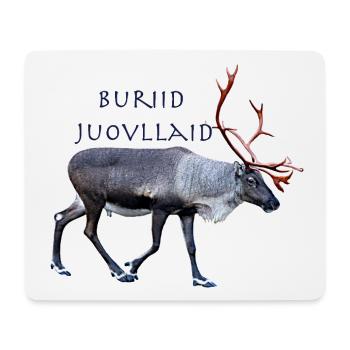 Buriid Juovllaid - Tapis de souris (format paysage) - blanc - Devant