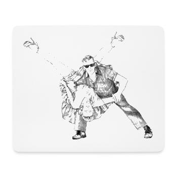 Rock-n-Roll - Mouse Pad (horizontal) - white - Front