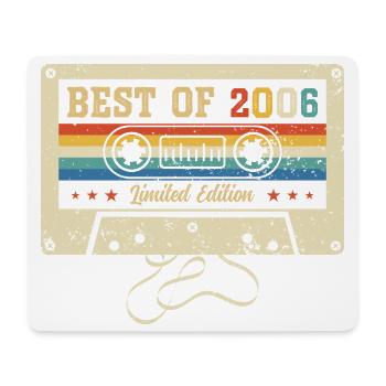 20e anniversaire du meilleur de 2006 - Tapis de souris (format paysage) - blanc - Devant