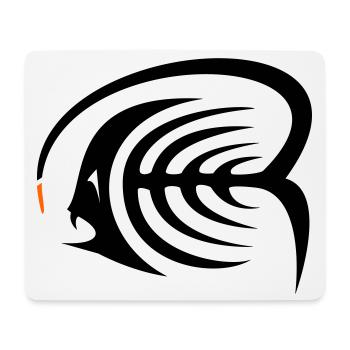 Anglerfisch - Mousepad (Querformat) - Weiß - Vorne