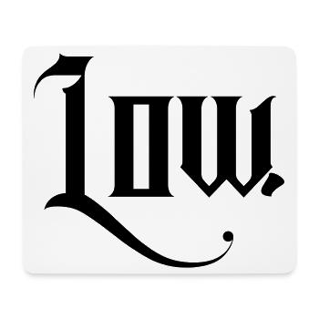 Männer Frauen Tshirt Tuning Car Auto Tief Low 2.0 - Mousepad (Querformat) - Weiß - Vorne