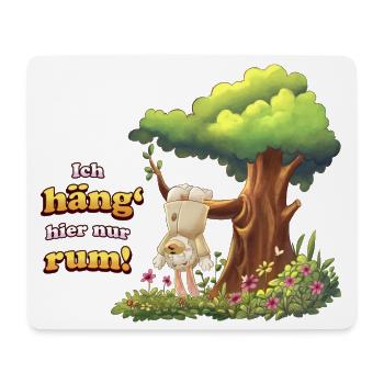 Siggi und der Zauberwald - Chillen - Mousepad (Querformat) - Weiß - Vorne