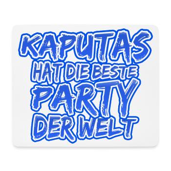 Urlaub Kaputas - Mousepad (Querformat) - Weiß - Vorne