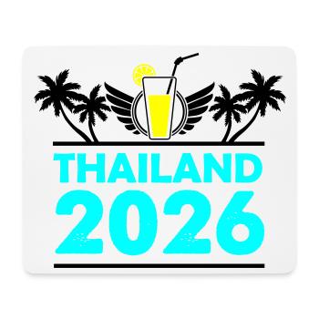 thailand_2026 - Mousepad (Querformat) - Weiß - Vorne