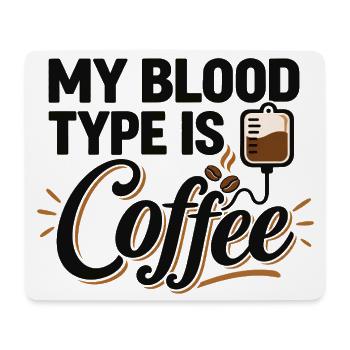 Kaffeeliebhaber, Espresso-Liebhaber, Koffein-Enthusiast - Mousepad (Querformat) - Weiß - Vorne
