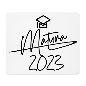 Matura 2023 - Mousepad (Querformat) - Weiß - Vorne