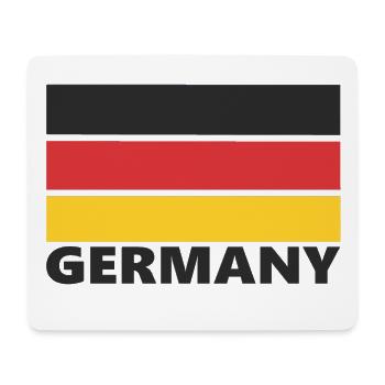 Allemagne, Allemagne - Tapis de souris (format paysage) - blanc - Devant